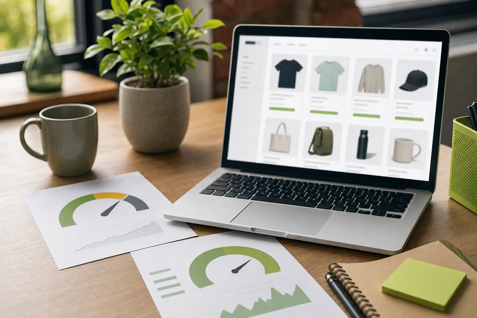 Wizualizacja środowiska WooCommerce i kontroli danych sklepu